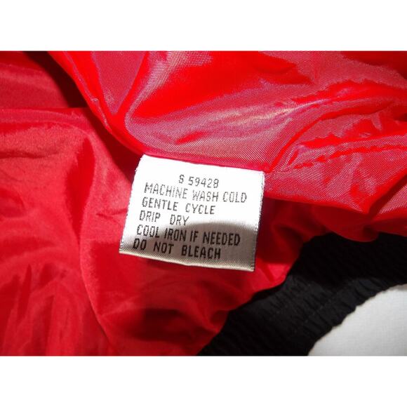 Vtg Avigo Gear Pepsi Cola Windbreaker XL Full Zip Jacket Black Logo Red 90s - Picture 13 of 14